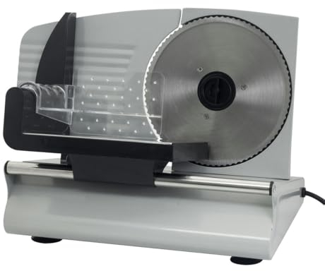 CORTA FIAMBRES KUKEN 200 w. INOX 190 mm.
