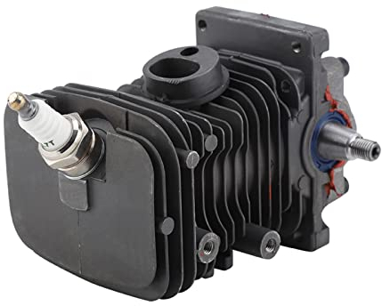 Tbest Motor Zylinder MS180, ms 180 Motor, Ms180 Kolben-Und Zyrsatz,Kolben Ms 180, Kolben Motor Motor 38MM Zylinder Kolben Kurbelwelle für MS180 018 Kettensäge