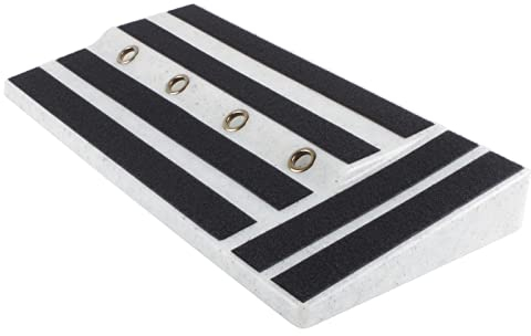 KOCAN Effektboard, Große Größe Gitarreneffekte Pedal Board Robuste PE Kunststoff Gitarre Pedalboard Fall mit Klebeband Gitarre Pedale Zubehör