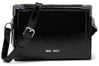 Nine West Radzi SLG Wallet On A String, Schwarz, Einheitsgröße