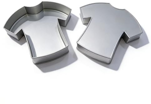 EUROTINS Sports T-Shirt Shaped Kids Birthday Cake Baking Mould Tin (Mini T-Shirt)