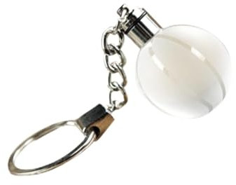Happyyami Led-kristall-schlüsselanhänger Basketball- Schlüsselanhänger Mit Lichtfunktion Für Schlüssel Geschenke Dekorationen Für Party Und Weihnachten