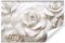 Muralo - 3D Tapete Vliestapete - Fototapete 3d Effekt - Tapete für Wohnzimmer Schlafzimmer Wandtapete - Fototapete - Geschnitzte Rosen Motiv - Br.400cm x Hö.280cm