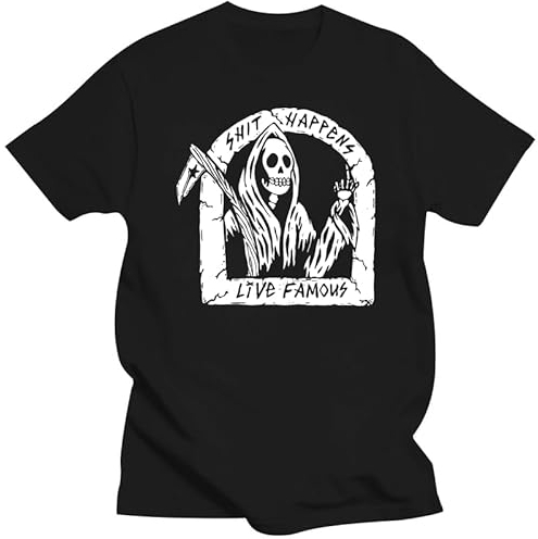 Famous Stars & Straps What It is Reaper Terminal Madness Art T-Shirt New Black XL