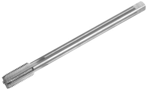 QUARKZMAN Taraud à Filetage Métrique M11 x 1.25 H2 130mm Fraiseuse à Filetage à Cannelure Droite Extra Longue, Outil de Réparation de Taraudage