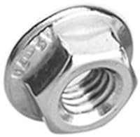 1/3/5/10 Uds M4 M5 M6 M8 M10 M12 201 acero inoxidable hexágono tuerca de bloqueo de inserción autoblocante contratuerca antideslizante con junta (Size : M12-1pc)