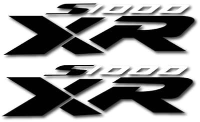 GQUIKGW Motorradaufkleber Für BMW S 1000 XR S1000XR Motorrad Reflektierende Aufkleber Kraftstofftank Aufkleber(Nero)
