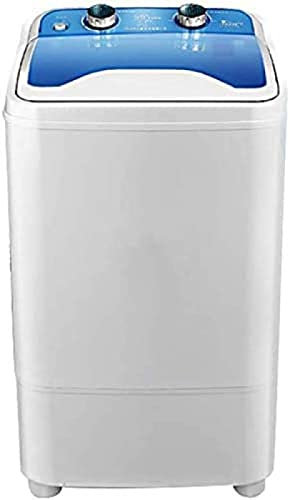 Lavatrice portatile 7 kg capacità totale vasca singola lavaggio centrifuga disidratazione pulizia profonda UV compatta per dormitori da campeggio appartamenti camere, blu