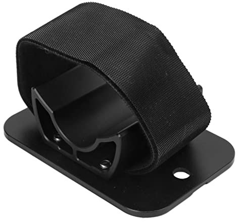 Autodach-Hinterradhalterung aus Aluminiumlegierung – Vielseitiger Fahrradträger für Autodach, Coupés, Schrägheckmodelle, SUVs, LKWs – Sicherer Transport (Black)