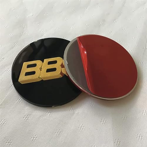 VODHXA 4 Stück Nabendeckel für BBS RZ RG RS RM 70mm, Wasserdicht Staubdicht Radnabendeckel, Nabenkappen Auto Felgendeckel, Felgenkappen Center Caps, Auto Zubehör,G