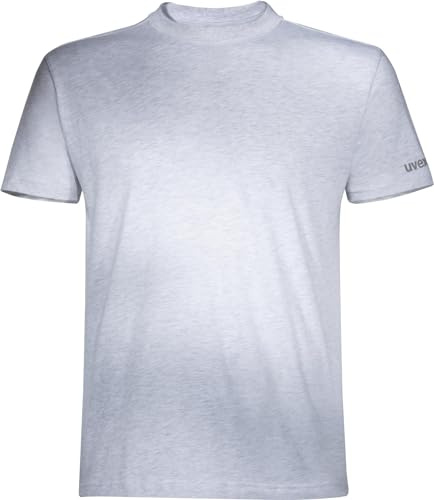Uvex Basic 88163 Herren-Arbeitsshirt - Graue Männer-T-Shirt