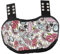 FLCPJGV Football Backplate-Heckschutz, gebogenes Design, Schaumstoffpolsterung, Verstellbarer Riemen, Rugby-Ausrüstung, Polster für den unteren Rücken für