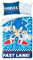 Halantex Bettwäsche-Set Sonic The Hedgehog - Sonic - Bettbezug 140 x 200 cm mit Kissenbezug 70 x 90 cm - 100% Baumwolle Mehrfarbig