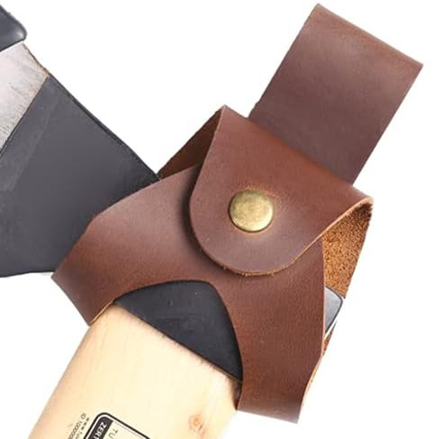 Leder-Axt-Holster, Leder-Axt-Gürtelschlaufe, praktischer Hammerhalter für mittelgroße Äxte, kleine Hammerschluckträger Holsterss