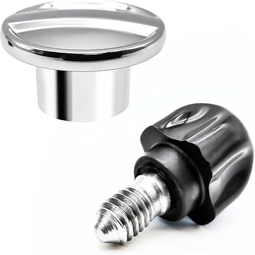 Hub Attachment Cap and Fixing Attachment Thumb Knob Screw Stainless Steel Fits Compatible with KitchenAid Mixers Parts Acessoriess