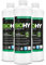 BiOHY Liquide vaisselle Plus (3 x 1 litre) - Concentré liquide bio pour vaisselle avec Ecolabel UE - Dégraissant extra puissant - Idéal pour distributeur de liquide vaisselle - Respectueux de