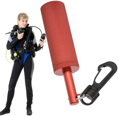 Générique Shaker subacqueo | Diving Alluminio Sub-Shaker con Clip, Rumore Maker Segnale Bell, Sub- Dispositivo di Comunicazione per immersioni subacquee