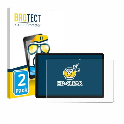 BROTECT Schutzfolie für Samsung Galaxy Tab A11 Plus WiFi 11 | 2 Stück Transparenter Displayschutz Made in Germany Klare Displayschutz-Folie Clear Einfache Montage Case-Friendly