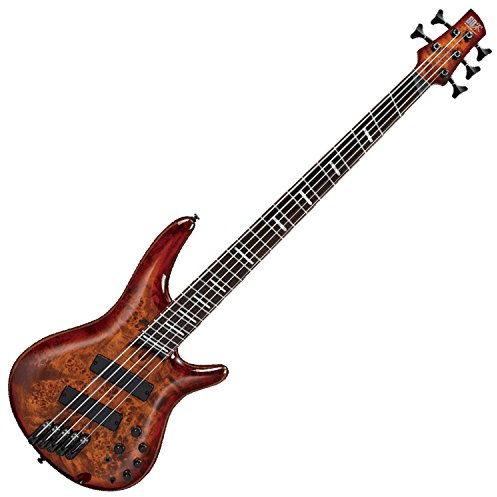 Ibanez Bass Workshop SRMS805-BTT Multiscale Brown Topaz Burst - Basso elettrico a 5 corde