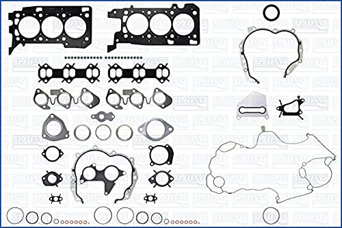 AJUSA 50435200 Dichtungsvollsatz Motor mit Zylinderkopfdichtung mit Ventilschaftabdichtung Kompatibel mit INFINITI QX70 SUV