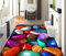 3d pvc bodenbelag benutzerdefinierte wasserdichte tapete 3 d bunte jade kieselsteine ​​3d bad bodenbelag bild fototapete für wände 3d, 200 cm x 140 cm