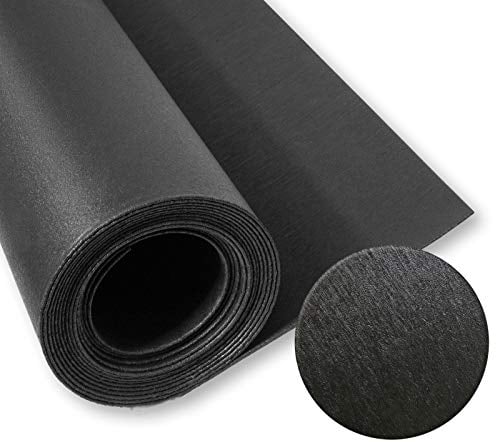 ToolTex Heavy-Duty No-Slip Tool Box Liner & Garage Drawer Liner - Black 24 x 20', Anti-Crinkle Mat Protects Drawers & Keeps Tools in Place,10BKS-080-24C20