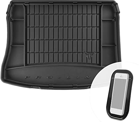 Alfombrilla de goma para maletero con función organizadora, apta para Audi A3 II 8P 2003-2013