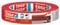 Tesa Nastro per Mascherature Excellent - Nastro adesivo da pittura in carta sottile per lavori di verniciatura - Per tutte le tinte, vernici e smalti - Uso interno - 50 m x 19 mm, Rosso, Rosso