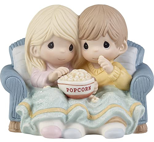 Precious Moments Couples Figurine | Life is Butter Together Bisque Porcelain Figurine | Gift for Wife, Girlfriend | Anniversary, Birthday Gift