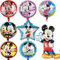 Minnie Mouse Geburtstagsdeko,8 Stück Minnie Mouse Folienballons,Mickey Luftballons,Helium Ballon,Mickey Mouse Kindergeburtstagsdeko,Minnie Geburtstagsdeko Mädchen