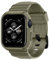 Spigen Rugged Armor Pro Hülle mit Armband Kompatibel mit Apple Watch Serie 9/8/7(45mm) 6/5/SE(44mm) - Vintage Khaki