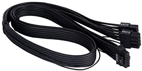 Silverstone PP14-EPS câble électrique Noir 2 x EPS 8-pin