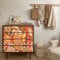Tapete Rosa Braun Orange Vliestapete Klebefolie Möbel Leicht Abzuziehen Selbstklebende Tapete Schlafzimmer Küchenrückwand Tapete Selbstklebend for Living Room 40x100cm