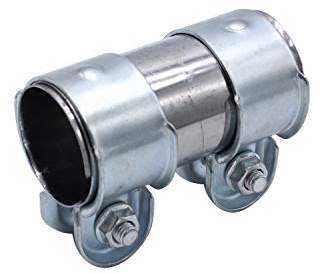 SHLPDFM Doppia fascetta per tubo di scarico, morsetto per tubo di scarico, Ø 38 mm x 90 mm