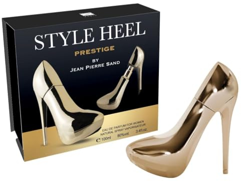 Jean-Pierre Sand - Style Heel Prestige - Eau de Parfum, Parfum für Frauen im Sammlerflakon, ideal als Geschenk - Damenparfum im Damenschuh-Flakon (100ml)