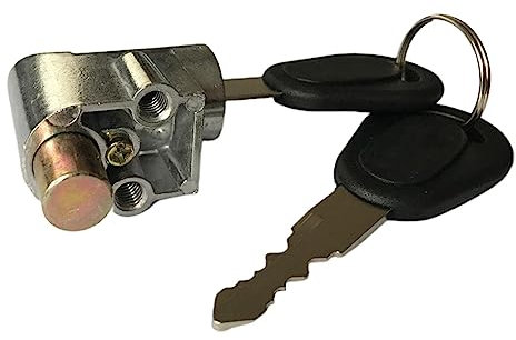 Serrure D'allumage de Moto Serrure de Cylindre de Batterie Electrombile Moto Légère Étanche Serrures de Batterie de Moto Serrure de Sécurité pour Boît