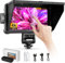 VILTROX DC550 Pro 5.5 Camera Field Monitor Touch Screen 4K HDMI DSLR Video Monitor esterno per Sony Canon Nikon Parasole Cappuccio Batteria Borsa 1200nit 3DLUT Focus Peaking Istogramma