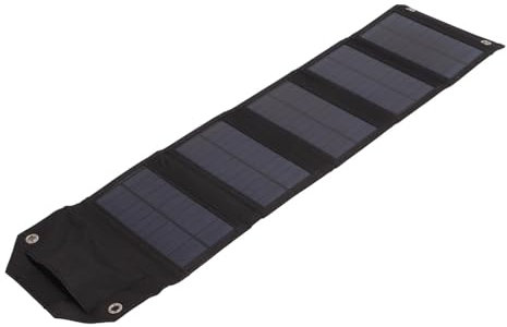 21 W Solar-Ladegerät, Tragbar, Faltbar, Solarpanel-Ladegerät für Camping, IP67 Wasserdicht, Breite Kompatibilität, Verbesserte Stromerzeugung, Tragbares Solar-Ladegerät (SPB5Z B