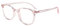 Firmoo Lesebrille mit Sehstärke 1.25 für Damen Herren, Blaulicht Computer Lesebrille für Bildschirme, Blendfreie Lesehilfe TR90 Klar Rosa