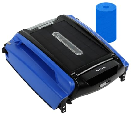 Betta Nettoyeur de Piscine robotisé à énergie Solaire SE avec Batterie de Nettoyage de Plus de 30 Heures, Nouilles en Mousse Anti-Blocage et Moteurs SCT Jumeaux repensés (Bleu)