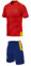 smartketing RFEF - Mini kit réplique de l'équipe espagnole de football - Maillot et pantalon de l'équipe espagnole pour enfants - 100% polyester - Équipe d'Espagne Euro 2024 - Taille 6