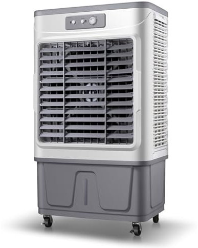 Commercial Evaporative Air Cooler Fan, Portable Space Cooler with Large Water Tank for Energy Saving, Air Conditioning Unit