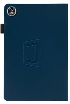 INSOLKIDON Kompatibel mit DOOGEE T40 pro 12-INCH Tablet Hülle mit Standfunktion Slim PU Leder Schutzhülle [Auto Schlaf/Aufwachen] Klappbare Schutzhülle (Dunkelblau)