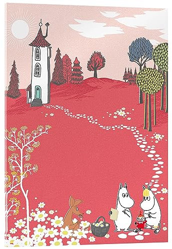 Posterlounge Ein neues Abenteuer Acrylglasbild 13 x 18 cm Rot Wandbilder Wanddeko