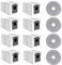 12 Pièces Kit d'accessoires pour Dreame X30 Ultra / X50 Ultra / X40 Ultra / S30 Pro Ultra/Mova E30, 8 Sac d'Aspirateur 4 Chiffon Lavable, Ensemble d'accessoires pour Aspirateur Robot