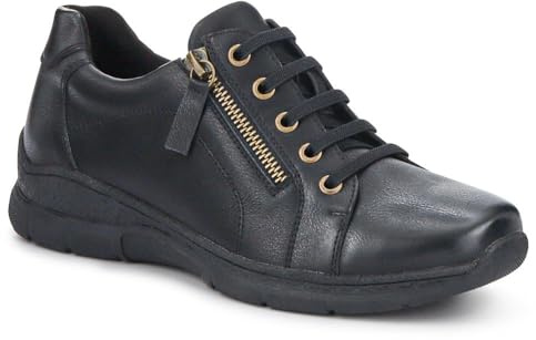 Pavers Womens Wide Fit Casual Bungee Lace Shoes | All Year Round | Lace Up | Zip