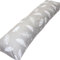Emi&Sam Nackenkissen 40x145cm Ganzkörperkissen Stillkissen Seitenschläfer Kissen Seitenschläferkissen (12L. Grau Feder - Bezug)