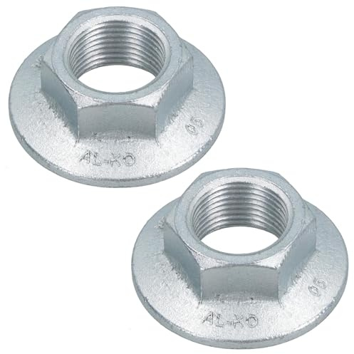 AB Tools M27 x 2.0mm One Shot Alko Nut Trailer Axle Hub Brake Euro Drum Knott BPW 2pc