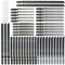 Lot de 45 lames de scie sauteuse en acier au carbone T118A/T101AO/T101BR/T101B/T111C/T144D/T344D/T744D avec tige en T, coupe rapide et précise, pour métal, bois