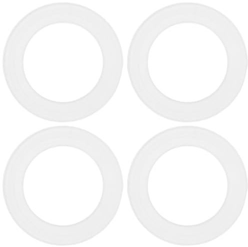 SWOOMEY Lot de 4 Joints de Rechange en Silicone pour Bouteilles d'eau - Joints d'étanchéité pour Bouchons de Bouteilles et gourdes - Petit torique en Silicone 3 cm de diamètre extérieur x